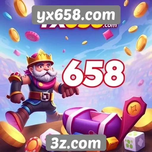 Variedade de jogos disponíveis no yx658.com