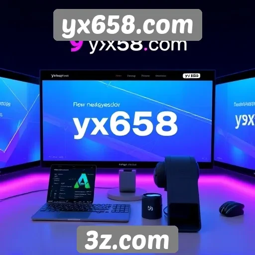 Navegação e design do site yx658.com