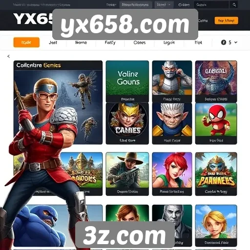 yx658.com lança novas opções de jogos para usuários